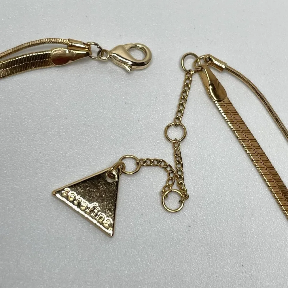 Serefina anthropologie gold